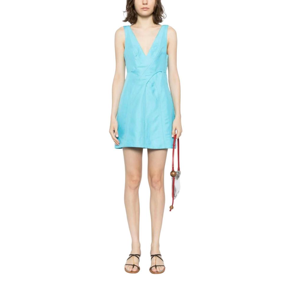 NEW ACLER mardale mini dress in cyan
